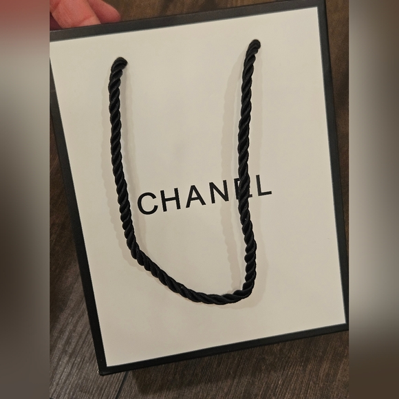 Black PVC Embossed Floral Zipper Pouch + Bag - Picture 9 of 12